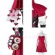 Marvel Rivals Psylocke Blood Kariudo Skin Halloween Cosplay Costumes