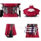 Marvel Rivals Psylocke Blood Kariudo Skin Halloween Cosplay Costumes