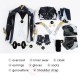 Deluxe Marvel Rivals Storm Cosplay Costume Black Superhero Halloween Suits