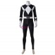 Mighty Morphin Power Rangers Zachary Taylor Black Ranger Cosplay Costume