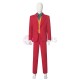 Arthur Cosplay Costumes Joaquin Phoenix Red Cosplay Suit
