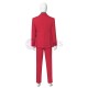 Arthur Cosplay Costumes Joaquin Phoenix Red Cosplay Suit