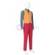 Arthur Cosplay Costumes Joaquin Phoenix Red Cosplay Suit