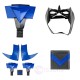 Arkham Knight Dark Blue Hero Dick Grayson Cosplay Suit