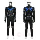 Arkham Knight Dark Blue Hero Dick Grayson Cosplay Suit