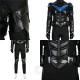 Arkham Knight Dark Blue Hero Dick Grayson Cosplay Suit
