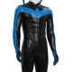 Dark Wing Hero Dick Grayson Comic Edition Blue Cosplay Costumes