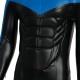Dark Wing Hero Dick Grayson Comic Edition Blue Cosplay Costumes