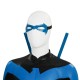 Dark Wing Hero Dick Grayson Comic Edition Blue Cosplay Costumes
