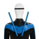 Dark Wing Hero Dick Grayson Comic Edition Blue Cosplay Costumes