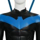 Dark Wing Hero Dick Grayson Comic Edition Blue Cosplay Costumes