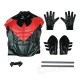 New 52 Dick Grayson Cosplay Costume Red Muscle Version