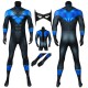 Nightwing Costume Batman: Under The Red Hood Richard Grayson Cosplay Jumpsuit