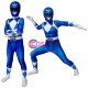 Ready To Ship Size S Power Rangers Kids Costume Power Rangers Billy Blue Ranger Cosplay Halloween Costumes