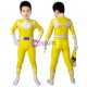 Power Rangers Kids Costume Power Rangers Trini Kwan Yellow Ranger Cosplay Jumpsuit