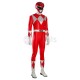 Red Power Rangers Cosplay Costume Jason Lee Scott Cosplay Suit 