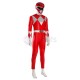 Red Power Rangers Cosplay Costume Jason Lee Scott Cosplay Suit 