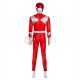 Red Power Rangers Cosplay Costume Jason Lee Scott Cosplay Suit 