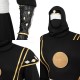 Power Rangers Black Ninja Cosplay Costumes Adam Park Cosplay Suit