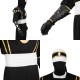 Power Rangers Black Ninja Cosplay Costumes Adam Park Cosplay Suit