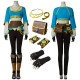 Princess Zelda Blue Costume The Legend of Zelda Breath of the Wild Cosplay Outfit