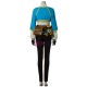 Princess Zelda Blue Costume The Legend of Zelda Breath of the Wild Cosplay Outfit