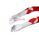Red Mighty Morphin Suit Power Rangers Cosplay Costume