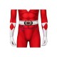 Red Mighty Morphin Suit Power Rangers Cosplay Costume