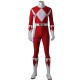 Red Ranger Cosplay Costume Mighty Morphin Power Rangers Cosplay Suit