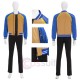 Shang-Chi Cosplay Costumes Yellow and Blue Bomber Jacket