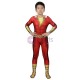 Billy Batson Costume For Kids Fury of the Gods Spandex Printed Cosplay Suits