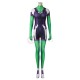 She Hulk Jennifer Susan Walters Green Black Cosplay Costume