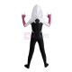 Kids Girls Gwen Stacy Cosplay Costume Spider-Man: Across The Spider-Verse Cosplay Jumpsuit