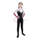 Kids Girls Gwen Stacy Cosplay Costume Spider-Man: Across The Spider-Verse Cosplay Jumpsuit