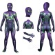 Spider-Man Cosplay Costumes Miles Morales Purple Cosplay Suit