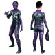 Spider-Man Cosplay Costumes Miles Morales Purple Cosplay Suit