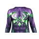 Spider-Man Cosplay Costumes Miles Morales Purple Cosplay Suit