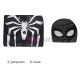 Spider-Man Miles Morales PS5 Cosplay Costume Symbiote Black Suit