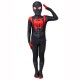 Spiderman Miles Morales Jumpsuit Into The Spider-Verse Cosplay Halloween Costumes Gifts