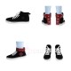 Deluxe Marvel Rivals Spider-Punk 2099 Spiderman Cosplay Costume with Coat Jumpsuit and Shoes