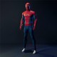 Spider-Man: Brand New Day Cosplay Costume Spiderman 4 Peter Parker Jumpsuit