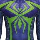 Spider-Man 2 Miles Morales Purple Reign Cosplay Jumpsuit Costume