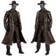 Spider-Man Noir Cosplay Costume Brown Leather Style Halloween Suits