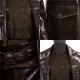 Spider-Man Noir Cosplay Costume Brown Leather Style Halloween Suits