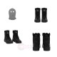 Spider-Man Noir Cosplay Costume Brown Leather Style Halloween Suits