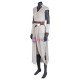 Star Wars The Rise Of Skywalker Rey White Cosplay Costume