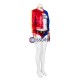Girls Suicide Squad Harley Cosplay Costume Top Level