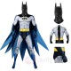 Bruce Wayne 2004 TV Series Cosplay Costume Knights of Dark Jumpsuit with Cloak and Mask