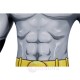 Bruce Wayne 2004 TV Series Cosplay Costume Knights of Dark Jumpsuit with Cloak and Mask