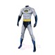 Bruce Wayne 2004 TV Series Cosplay Costume Knights of Dark Jumpsuit with Cloak and Mask